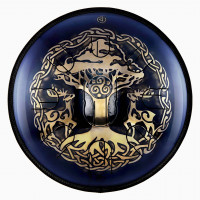 Глюкофон Puzz Drums 35см Дерево Життя BLUE