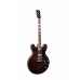 Електрогітара Sigma Semi-Hollow HBW-102H-DS (H, Black Walnut) з кейсом
