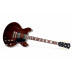 Електрогітара Sigma Semi-Hollow HBW-102H-DS (H, Black Walnut) з кейсом