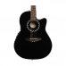 OV511228 Гітара електроакустична Applause Balladeer AB24-5 Mid Cutaway Black