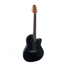 OV513229 Гітара електроакустична Applause AE44II-5 Mid Cutaway Black