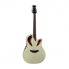 OV553109 Ел. акуст. гітара OVATION STANDART ELITE Deep Contour Cutaway Pearl White 2778AX-6P