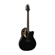 OV553226 Ел. акуст. гітара OVATION T ELITE Mid Cutaway Black Textured 1778TX-5GSM