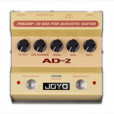 Педаль гітарна JOYO AD-2 Acoustic Guitar preamp and DI Box