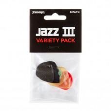 Набір медіаторів Dunlop PVP103 Jazz III Pick Variety Pack Six (6шт)