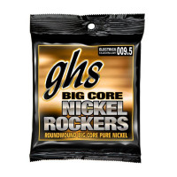 Струни для ел. гіт. (6 шт.) GHS Nickel Rockers Big Core BCXL, 9-43 Струни для ел. гіт. (6 шт.) GHS Nickel Rockers Big Core BCXL, 9-43