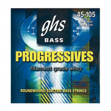 Струни ghs M8000 (45-105 Progressives Bass Long Scale)