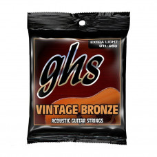 Струни ghs VN-XL (11-50 Vintage bronze)