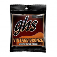 Струни ghs VN-L (12-54 Vintage bronze)