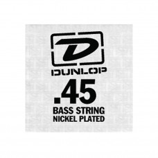 Струна для бас-гітари Dunlop DBN45 SNGL .045 WND (Heavy Core)