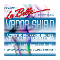 Стр. для акуст. гіт. La Bella VSА1252 (12-52 Phosphor bronze з покритям Vapor Shield)