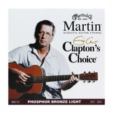 Струни MARTIN MEC12 (12-54 Claptons choice)