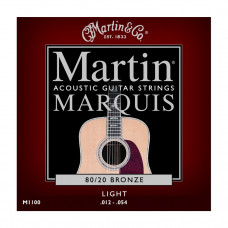 Струни MARTIN M1100 (12-54 Martin Marquis Bronze)