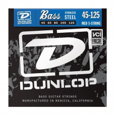 Струни Dunlop DBS45125 сталь (5стр)