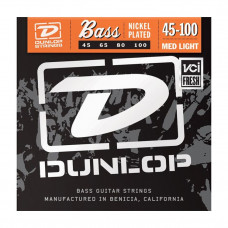 Струни Dunlop DBN45100(DBN1504)нікель (4стр)