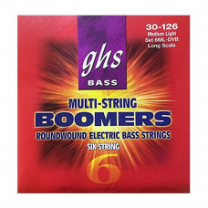 Струни ghs 6ML-DYB (30-126 Bass Boomers) 6ст.