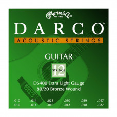 Струни MARTIN D5400 (10-47 Darco Bronze)