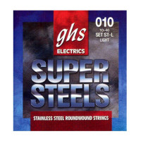 Струни для ел. гіт. (6 шт.) GHS Super Steels ST-L, 10-46 Струни для ел. гіт. (6 шт.) GHS Super Steels ST-L, 10-46