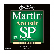 Струни MARTIN MSP3600 (10-47 SP 12-strings)