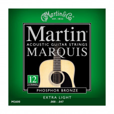 Струни MARTIN M2600 (10-47 Marquis 12-strings)