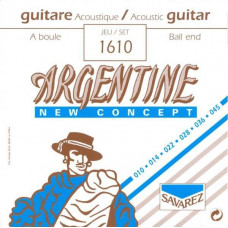 Струни для акустичної гітари Savarez Argentine 1610 MF .011 /.046 Ball End