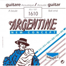 Струни для акустичної гітари Savarez Argentine 1610 .010 /.045 Ball End