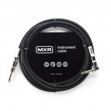 Кабель інструментальний 6,3мм-6,3мм Dunlop DCIS10R MXR INSTR CABLE (3м, кутовий)