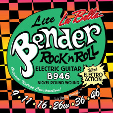 Стр. La Bella B946 Lite Bender Electric Guitar Strings 9-46