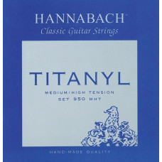 653157 Струни для клас.гіт. Hannabach 950 (medium/high) Titanyl