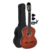 PS510170 Класична гітара GEWApure Basic 3/4 Walnut (+ чохол, тюнер, медіатори) PS510170 Класична гітара GEWApure Basic 3/4 Walnut (+ чохол, тюнер, медіатори)