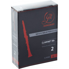 Тростина Gonzalez Bb Clarinet Classic 2 (10шт.)