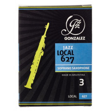 Тростина Gonzalez Soprano Sax Local 627 JAZZ 3 (10шт.)