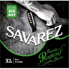 Струни для акустичної гітари Savarez Acoustic A140XL Phosphor Bronze .010-.047