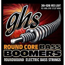 Струни ghs RC-6ML-DYB (30-126 Round Core Bass Bommers 37.25