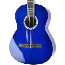 PS510155742 Класична гітара GEWApure VGS Basic Transparent Blue 4/4