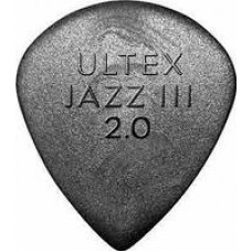 Набір медіаторів Dunlop Ultex Jazz III 427R 2.0mm (24шт)