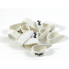 Набір медіаторів Dunlop Thumbpicks White Plastic Left Handed Medium 9012R (12шт)
