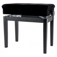 130510 Банкетка для піаніно GEWA Deluxe Compartment Black highgloss