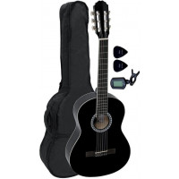 PS510186 Класична гітара GEWApure Basic 4/4 Black (+ чохол, тюнер, медіатори) PS510186 Класична гітара GEWApure Basic 4/4 Black (+ чохол, тюнер, медіатори)