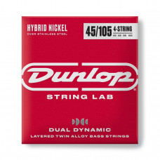 Струни для бас-гіт. (4 шт.) Dunlop DBHYN45105 LG Scale Hybrid Nickel Wound