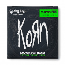 Струни для ел.гіт. (7 шт.) Dunlop KRHCN1065-7 Korn Heavy Core