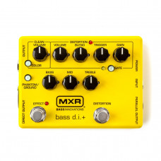 Педаль MXR M80Y Bass D.I.+ Special Edition Yellow (DI Box / EQ / Distortion)