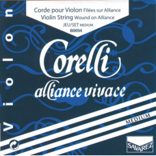Струни для скрипки Savarez Corelli Alliance Vivace 800M Medium