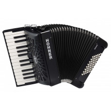 Акордеон Hohner Bravo II 48 A16522 Black New Bellow (з чохлом)