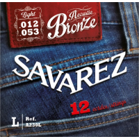Струни для ак. гіт. (12 шт.) Savarez Bronze A230L, 12-53