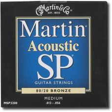 Струни для ак. гіт. (6 шт.) Martin SP 80/20 Bronze MSP3200, 13-56