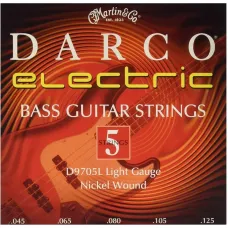 Струни Martin Darco Nickel Wound D9705L, 45-125 Струни Martin Darco Nickel Wound D9705L, 45-125