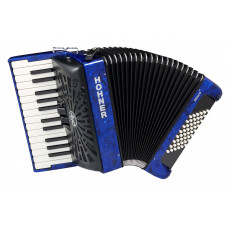Акордеон Hohner Bravo II 48 Dark Blue A16542 SilentKey (з чохлом)