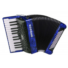 Акордеон Hohner Bravo II 60 Dark Blue A16982 SilentKey (з чохлом)