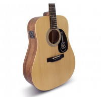 Гітара ак. Sigma ST Series DM-ST (Resonance Pickup System) з чохлом